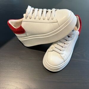 Ash platform sneakers